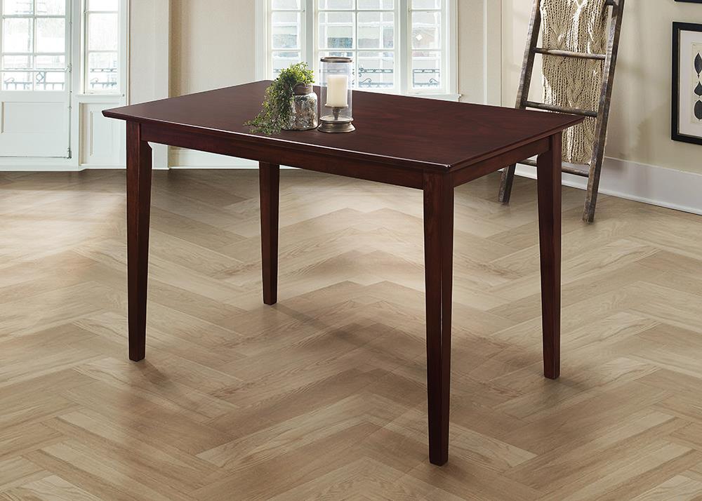 Clayton Cappuccino Rectangular Dining Table