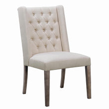 Load image into Gallery viewer, Burnham Rustic Beige Dining Chair