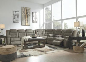 McCade 3Piece Reclining Sectional