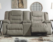 Load image into Gallery viewer, McCade Reclining Loveseat with Console