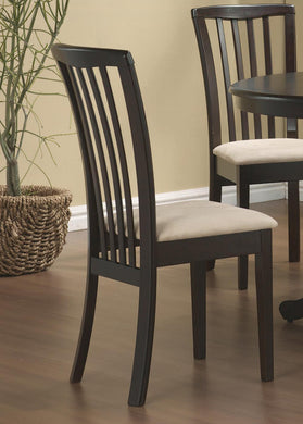 Brannan Casual Cappuccino Dining Chair