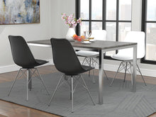 Load image into Gallery viewer, Lowry Contemporary Black Dining Chair