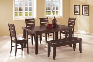 Dalila Cappuccino Rectangular Dining Table