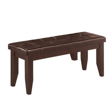 Load image into Gallery viewer, Dalila Cappuccino Dining Bench