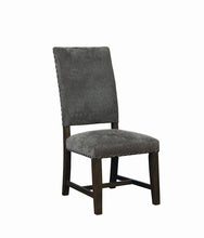 Load image into Gallery viewer, Contemporary Grey Upholstered Parson Chair