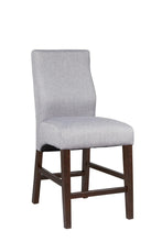 Load image into Gallery viewer, Transitional Grey Upholstered Counter-Height  Stool