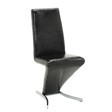 Load image into Gallery viewer, Barzini Dining Contemporary Black Side Chair