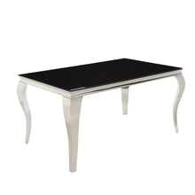 Load image into Gallery viewer, Barzini Dining Contemporary Black Dining Table