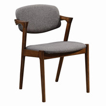 Load image into Gallery viewer, Malone Mid-Century Modern Dark Walnut Dining Chair