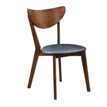 Load image into Gallery viewer, Malone Mid-Century Modern Dark Walnut Dining Chair