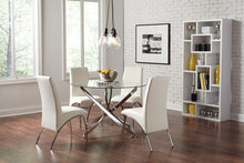 Load image into Gallery viewer, Walsh Contemporary Chrome Dining Table