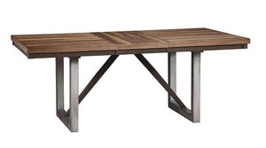 Spring Creek Industrial Natural Walnut Dining Table