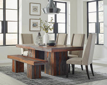 Load image into Gallery viewer, Binghamton Rustic Grey Sheesham Dining Table