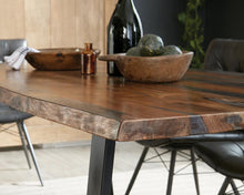 Load image into Gallery viewer, Jamestown Rustic Grey Dining Table