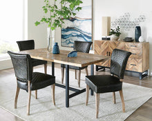 Load image into Gallery viewer, Thompson Industrial Mango Wood Dining Table