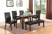 Load image into Gallery viewer, Otero Transitional Dark Brown Dining Table