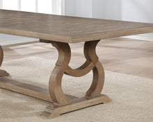 Load image into Gallery viewer, Glen Cove Traditional Barley Brown Dining Table