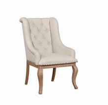 Load image into Gallery viewer, Glen Cove Traditional Cream Arm Chair