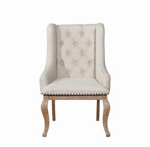 Load image into Gallery viewer, Glen Cove Traditional Cream Arm Chair