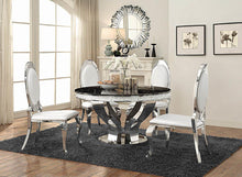 Load image into Gallery viewer, Anchorage Hollywood Glam Silver Dining Table