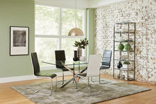 Load image into Gallery viewer, Nathan Contemporary Chrome Dining Table