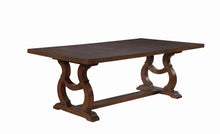 Load image into Gallery viewer, Glen Cove Traditional Dark Brown Dining Table