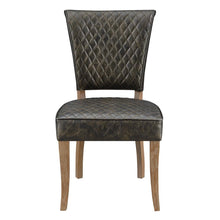 Load image into Gallery viewer, Contemporary Rustic Amber Dining Chair