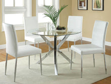 Load image into Gallery viewer, Vance Contemporary Chrome Dinette Table