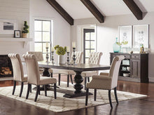 Load image into Gallery viewer, Phelps Traditional Antique Noir Dining Table