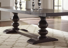 Load image into Gallery viewer, Phelps Traditional Antique Noir Dining Table