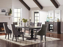 Load image into Gallery viewer, Phelps Traditional Antique Noir Dining Table