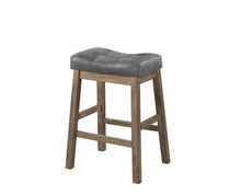 Load image into Gallery viewer, Rustic Driftwood Backless Counter-Height Stool