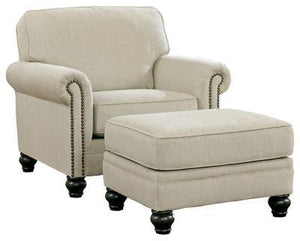 Milari Chair and Ottoman Package