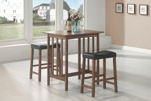 Load image into Gallery viewer, Casual Brown Three-Piece Table Set