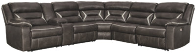 Kincord 4Piece Reclining Sectional with Power