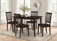 Load image into Gallery viewer, Oakdale Casual Cappuccino Five-Piece Dinette Set