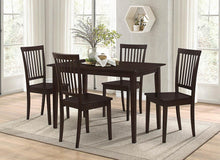 Load image into Gallery viewer, Oakdale Casual Cappuccino Five-Piece Dinette Set