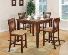 Load image into Gallery viewer, Five-Piece Casual Cherry Counter-Height Dining Set