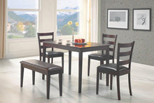 Load image into Gallery viewer, Taraval Cappuccino Five-Piece Dining Set With Bench