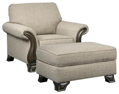 Claremorris Chair and Ottoman Package