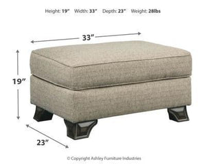 Claremorris Sofa and Loveseat with Chair and Ottoman Package