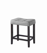 Load image into Gallery viewer, Casual Grey Upholstered Counter-Height Stool