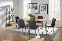 Load image into Gallery viewer, Industrial Natural Acacia Dining Table