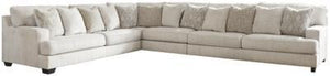 Rawcliffe 4-Piece Sectional with Ottoman Package