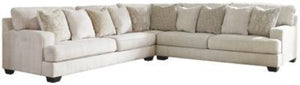 Rawcliffe 4-Piece Sectional with Ottoman Package