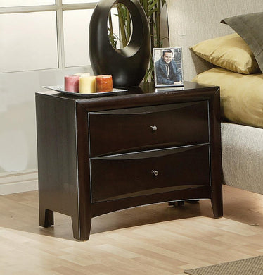 Phoenix Cappuccino Nightstand