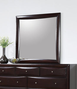 Phoenix Transitional Deep Cappuccino Mirror