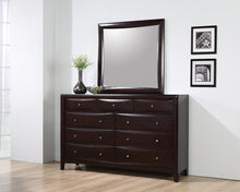 Load image into Gallery viewer, Phoenix Transitional Deep Cappuccino Mirror