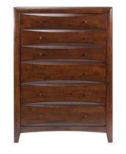 Load image into Gallery viewer, Hillary Warm Brown Six-Drawer Chest