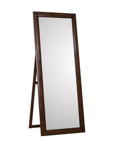 Hillary Warm Brown Standing Floor Mirror